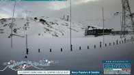 Archiv Foto Webcam Stilfserjoch: Talstation Seilbahn 15:00