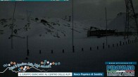 Archiv Foto Webcam Stilfserjoch: Talstation Seilbahn 17:00