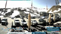 Archiv Foto Webcam Stilfserjoch: Talstation Seilbahn 09:00