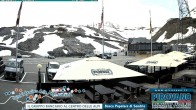 Archiv Foto Webcam Stilfserjoch: Talstation Seilbahn 11:00