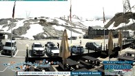 Archiv Foto Webcam Stilfserjoch: Talstation Seilbahn 13:00