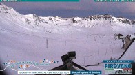 Archiv Foto Webcam Stilfserjoch: Blick zum Valle del Braulio 05:00