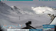 Archiv Foto Webcam Stilfserjoch: Blick zum Valle del Braulio 09:00