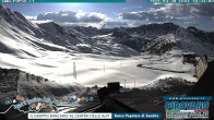 Archiv Foto Webcam Stilfserjoch: Blick zum Valle del Braulio 17:00
