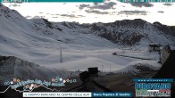 Archiv Foto Webcam Stilfserjoch: Blick zum Valle del Braulio 19:00