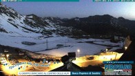 Archiv Foto Webcam Stilfserjoch: Blick zum Valle del Braulio 03:00