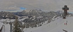 Archiv Foto Webcam Pillersee: Jakobskreuz Bergstation Buchensteinwand 11:00