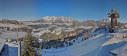 Archiv Foto Webcam Pillersee: Jakobskreuz Bergstation Buchensteinwand 13:00