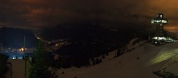 Archiv Foto Webcam Pillersee: Jakobskreuz Bergstation Buchensteinwand 23:00