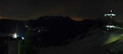 Archiv Foto Webcam Pillersee: Jakobskreuz Bergstation Buchensteinwand 23:00