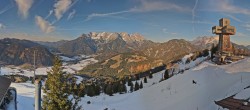 Archiv Foto Webcam Pillersee: Jakobskreuz Bergstation Buchensteinwand 15:00