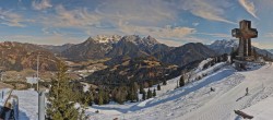 Archiv Foto Webcam Pillersee: Jakobskreuz Bergstation Buchensteinwand 10:00