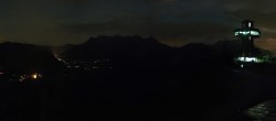 Archiv Foto Webcam Pillersee: Jakobskreuz Bergstation Buchensteinwand 23:00