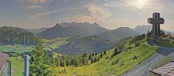 Archiv Foto Webcam Pillersee: Jakobskreuz Bergstation Buchensteinwand 07:00