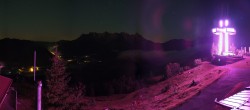 Archiv Foto Webcam Pillersee: Jakobskreuz Bergstation Buchensteinwand 23:00