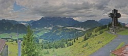 Archiv Foto Webcam Pillersee: Jakobskreuz Bergstation Buchensteinwand 14:00