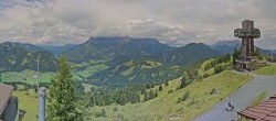 Archiv Foto Webcam Pillersee: Jakobskreuz Bergstation Buchensteinwand 20:00