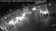 Archived image Webcam View at the market place in Ettlingen 23:00