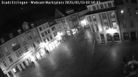 Archived image Webcam View at the market place in Ettlingen 01:00