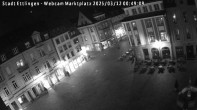 Archived image Webcam View at the market place in Ettlingen 23:00