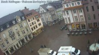 Archived image Webcam View at the market place in Ettlingen 07:00