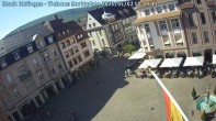 Archived image Webcam View at the market place in Ettlingen 09:00