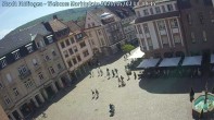 Archived image Webcam View at the market place in Ettlingen 13:00