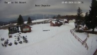 Archived image Webcam View at the parking area at the Chapelco Ski Resort 09:00