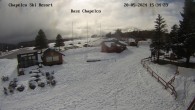 Archived image Webcam View at the parking area at the Chapelco Ski Resort 13:00