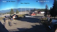 Archiv Foto Webcam Chapelco: Blick auf den Parkplatz im Skigebiet 07:00