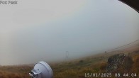 Archived image Webcam View from the Fox Peak top station 07:00