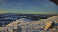 Archiv Foto Webcam Bergstation in Fox Peak Richtung Südosten 07:00