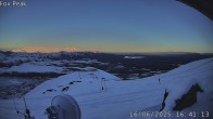 Archived image Webcam View from the Fox Peak top station 15:00