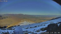 Archiv Foto Webcam Bergstation in Fox Peak Richtung Südosten 13:00