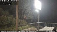 Archived image Webcam Falls Creek - Cedarwood Apartments 23:00