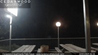 Archived image Webcam Falls Creek - Cedarwood Apartments 21:00