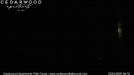 Archived image Webcam Falls Creek - Cedarwood Apartments 23:00