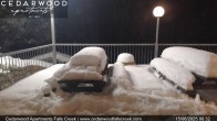 Archiv Foto Webcam Falls Creek: Cedarwood Apartments 23:00