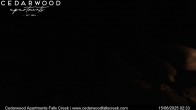 Archiv Foto Webcam Falls Creek: Cedarwood Apartments 01:00
