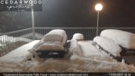 Archiv Foto Webcam Falls Creek: Cedarwood Apartments 17:00