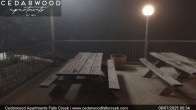 Archived image Webcam Falls Creek - Cedarwood Apartments 23:00