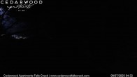 Archived image Webcam Falls Creek - Cedarwood Apartments 03:00