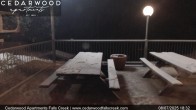 Archived image Webcam Falls Creek - Cedarwood Apartments 17:00