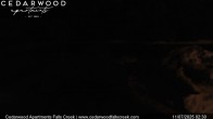 Archived image Webcam Falls Creek - Cedarwood Apartments 01:00