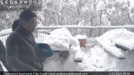 Archived image Webcam Falls Creek - Cedarwood Apartments 07:00