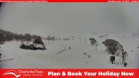 Archiv Foto Webcam Charlotte Pass: Kosciuszko Triple Chair 13:00