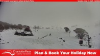 Archiv Foto Webcam Charlotte Pass: Kosciuszko Triple Chair 14:00