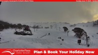 Archiv Foto Webcam Charlotte Pass: Kosciuszko Triple Chair 15:00