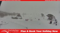 Archiv Foto Webcam Charlotte Pass: Kosciuszko Triple Chair 13:00
