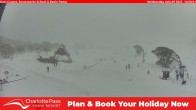 Archiv Foto Webcam Charlotte Pass: Kosciuszko Triple Chair 14:00